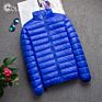 Windproof Puffer Quilted Coat Army Green Light down Jacket Men Man