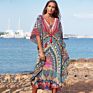 Winup Women Holiday Bikini Sunta Robe Kaftan Beach Cover Ups