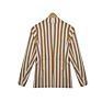 Women Blazer Double Breasted Women Suit White Striped Yellow Color Blazer