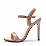 Women Chic Block Heels Rainbow Thin High Heel for Ladies Big Size Women's Shoes