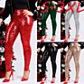 Women Shiny Sequin Slim Leggings Pants Ladies Clubwear Trousers High Waist Leggings Elastic plus Size Trousers