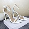 Women Style Heels Stilettos Sandals Shoes in Stock Pumps Square Toe Zl0922