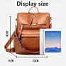 Women Vintage Pu Leather Backpack Multifunctional Woman Bag Backpack