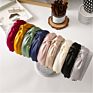 Women Wide Cross Knotted Elastic Hair Hoop Hairband Headband Hair Accessories