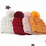 Women's Knitted Slouchy Beanie Hat Warm Ski Faux Fur Pompom Hats