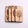 Wooded Tpu Material Shockproof Blank Real Natural Wood Cell Phone Case for Iphone 7 8 plus X Xs Max for Samsung S10 S10Plus