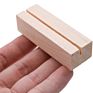 Wooden Base Business Wooden Base Card Holder Postcard Picture Display Stand Photo