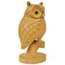 Wooden Handicraft Wooden Owl Figurine Statues