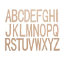 Wooden Mdf Letter and Number for Decoration