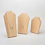 Wooden Necklace Holder Jewelry Display Bust Stand Wood Jewellery Organizer Display Stands for Necklace