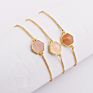 Wx993B Charm Bracelet Jewelry Natural Gemstone Gold Women Bracelet Designer Charms for Diy Bracelet