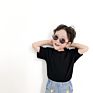 X1368/Eco-Friendly Kids Clothing Organic Cotton Fiber Boys T Shirt Breathable Soft Toddler Children T-Shirt Short Sleeve