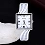Xinhua Women Dress Watches Bracelet Design Alloy Bangle Wristwatch Square Unique Watch for Girl Ladies Clock Female