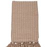 Yarn Craftsman Soft Acrylic Hand Woven Kadin Throw Tassel Blanket