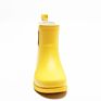 Yellow Customized Excellent Reflective Cloth Rain Women Ankle Rubber Rain Ankle Boots