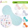 Yiwu Tongtu 2-Layers with Double Sides Reusable Boys and Girls Muslin Baby Burp Cloths