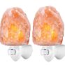 Yjn5461 Natural round Rock Himalayan Crystal Salt Lamp Night Light