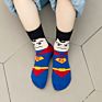 Yueli Design Cotton Marvel Super Hero Socks Bat Man Kids Socks