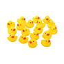 Yy0061 Baby Bath Toy Pato De Goma Novelty Place Float and Squeak Rubber Duck Ducky for Kids