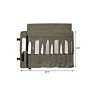 Yy Chef Knife Bag Durable Waxed Canvas Tool Roll Bag