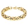 Zhongzhe Jewelry Stainless Steel Braided Chain Mens Byzantine Chain Bracelet, / Accept