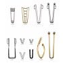 Zinc Alloy Bikini Front and Back Chain Circle Connector