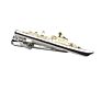 1 Piece Chrome Stainless Tie Clips Scissors Ax Car Owl Sword Hammer Shape Metal Tie Clip for Men Necktie Clips Pin for Mens Gift