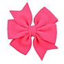 24Pcs Different Colors 3.7 Inch Grosgrain Ribbon Baby Girls Hair Bows Hair Bows Accessories for Infants Toddlers Kids Teens