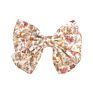 3.3Inch 2Pc/Lot 24 Colors Cute Colorful Solid Ribbon Grosgrain Hair Bow with Clips Ribbon Headwear Hairpin Hair Accessories