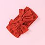 35 Colors Nylon Hair Accessories American Handmade Baby Kids Headwrap Elastic Bow Headband