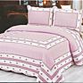 3 Pcs Machine Washable Printing Cotton Quilts Bedding Sets Quilt with Queen King Different Sizes