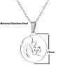 Arrivals Geometric Animal Pendant Cute Cat Pendant Necklace Jewelry Women