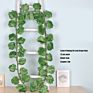 Artificial Grape Bunch Fake Grapes Vine Plastic Raisins Leaf Rattan Fruit Props Indoor Ceiling Decor Grape Leaves Artificial