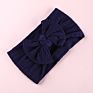 Cable Knit Bows Nylon Headbands Wide Knot Bow Nylon Head Wraps