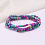 Colorful Women Cadena De Cintura Elastic Waist Bead Chains Waistbeads