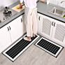 Cute Cartoon Sucking Water and Oil Kitchen Mats Kitchen anti Slip Mat Home Stain Resistance Kitchen Floor Mat Waterproof