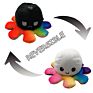 Double Side Flip Plush Reversible Octopus Unicorn Animals Stuffed Peluche Plushie Reversible Octopus Toys