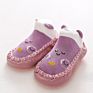 Good Price Soft Baby Shoes Printed Rubber Soft Sole Bottom Baby Cotton Shoes Antislip Baby Shoes