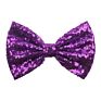 Larger 7" Messy Sequins Children Hair Bow without Clip Diy Hair Accessories for Girl Glitter Bow for Headband