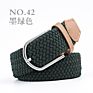 Jeans fashion weave elastic woman belt