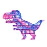 Rainbow Tie-Dye Silicone Sensory Autism Push Toys Game Last Fidget Toy