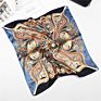 Satin Bandana Women Square Small Bag Wrap Bohemian Retro Silk Scarf