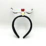 Theme Park Black Spider Hairband Plush Headband for Halloween
