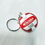 Volleyball Keychain Sport Key Chain Car Bag Ball Volleyball Key Ring Holder Volleyball Gifts for Players Keyring Rubber Keychain