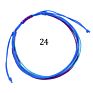 Waterproof Adjustable Multi-Layer Women Multi-Color Boho Handmade Jewelry Hand-Woven Wax String Bracelets