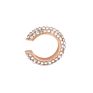 Women Pearl Ear Cuff Earring Bohemian Natural Freshwater Circle Small Clip on Earring No Piercing Fake Cartilage Earring