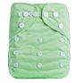 Ananbaby in Stock Solid Color Pul Fabric Non Disposable Baby Cloth Diapers