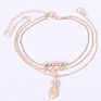 Bohemian Multi Layered Beads Ankle Bracelet for Women Leg Chain Africa Ankle Bracelet