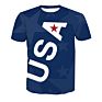 Cailian Drop Shipping Clothing 3D Sport Polyester T Shirt