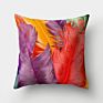 Colorful Crayon Sense Ripple Vortex Colorful Creative Cushion Peach Skin Pillowcase